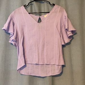 Universal thread lavender blouse